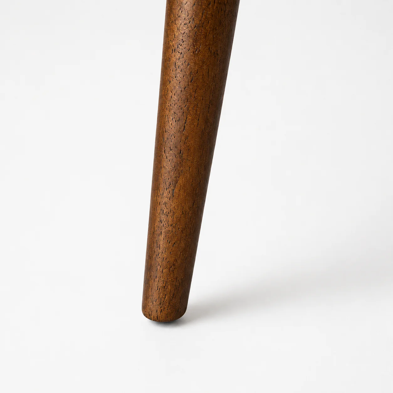 Eliza Solid Wood Dining Chair - Walnut and Heathered Ivory - Image 6
