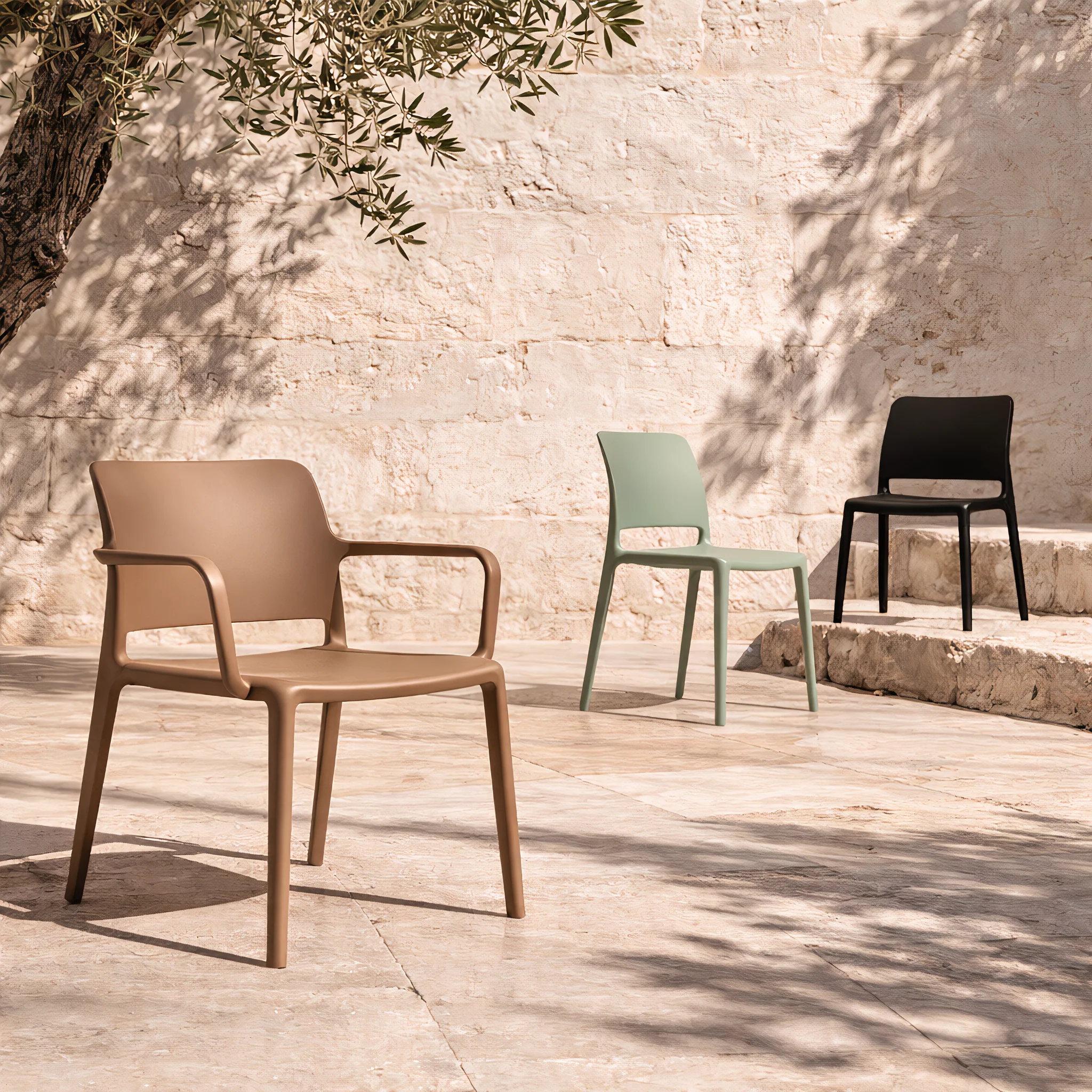 Pamela Stackable Dining Chair - Green - Image 10